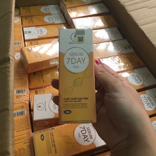 Combo 30 chai huyết thanh truyền trắng olic 7 day