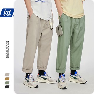 INFLATION Quần trouser dáng suông 3058S20