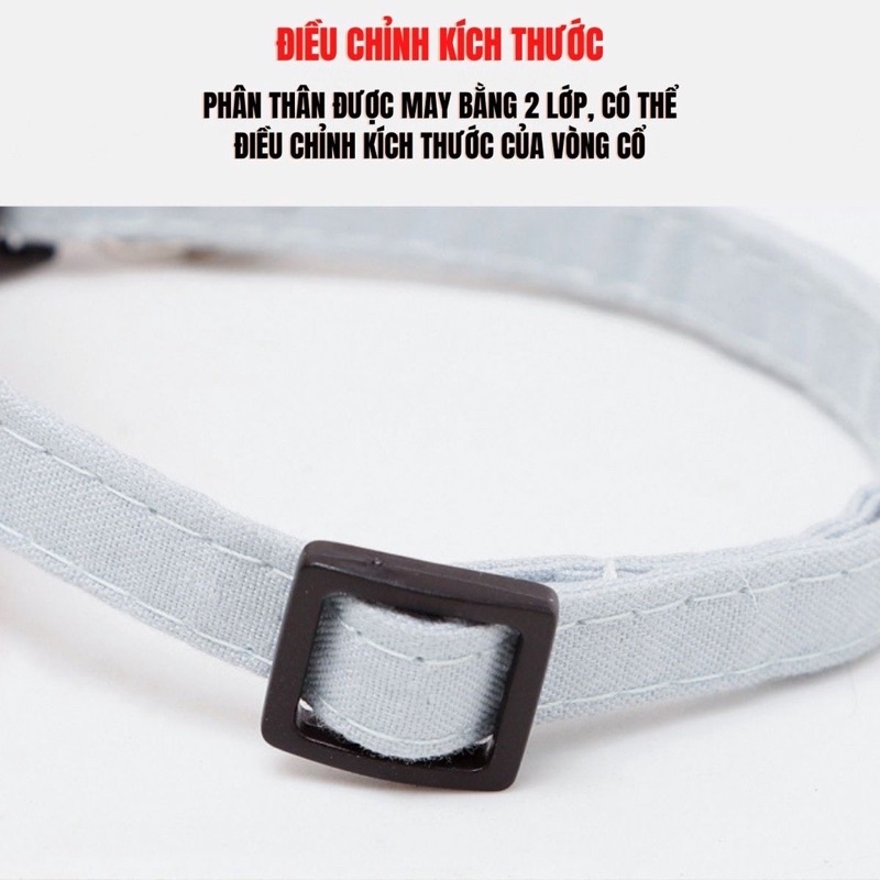 Vòng cổ nơ, vòng cổ hoa cho thú cưng
