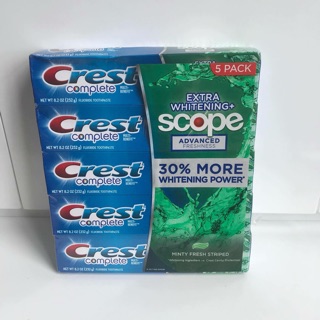 Kem đánh răng #Crest trắng sáng 🇺🇸