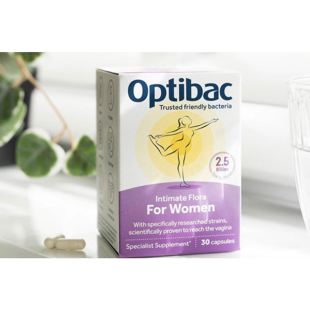 Men vi sinh Optibac tím  chuẩn nội địa UK