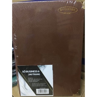 SỔ DA BUSINESS B6 240 TRANG