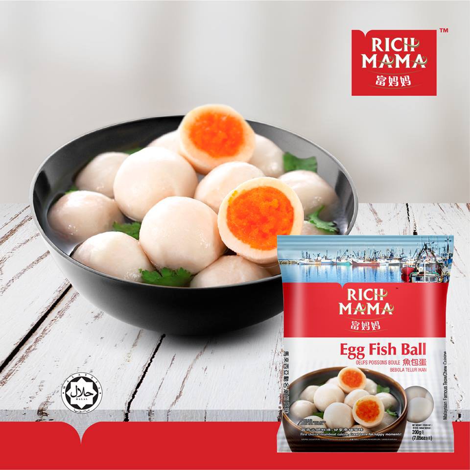 [SHIP HCM] Viên thả lẩu Rich Mama (đậu hủ cá phô mai/cá viên phô mai/combo lẩu hải sản)