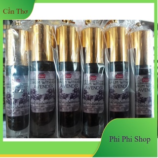 Dầu lăn chiết xuất hoa oải hương lavender Thái Lan