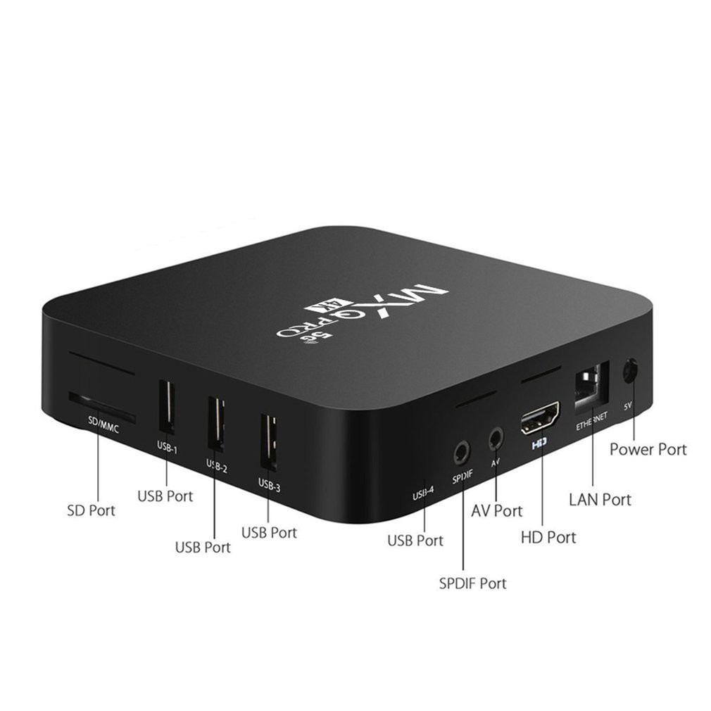 Tv Box Mxq Pro 4k Android 10.1 Chất Lượng Cao Và Phụ Kiện