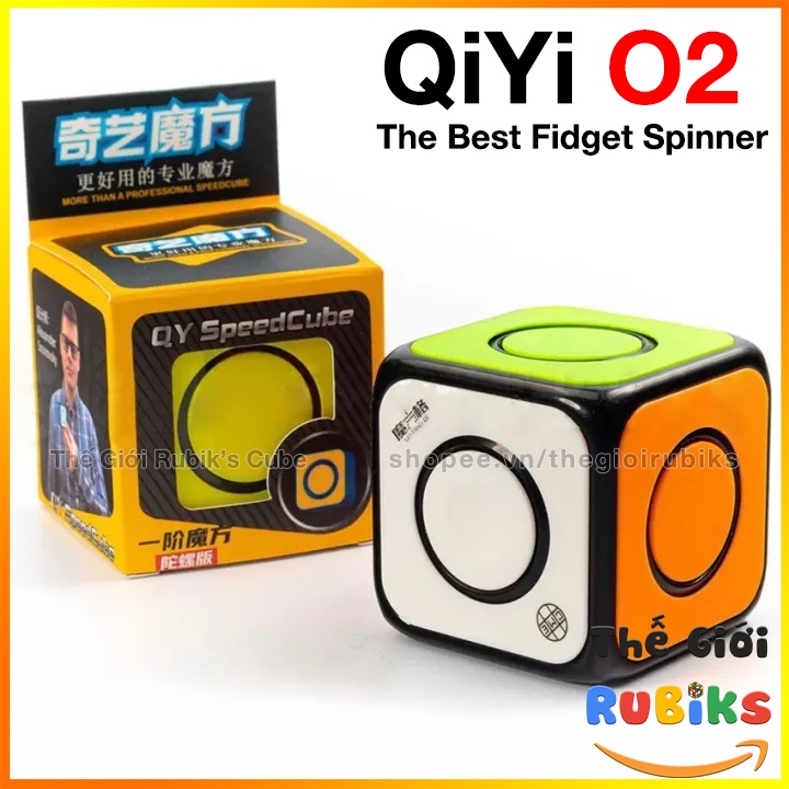 Rubik 1x1 QiYi O2 Cube Spinner - Rubik Biến Thể 1x1x1