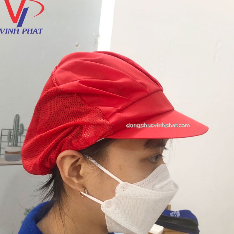 Nón Vải Lưới Trùm Tóc Công Nhân Thủy Sản, Thực phẩm