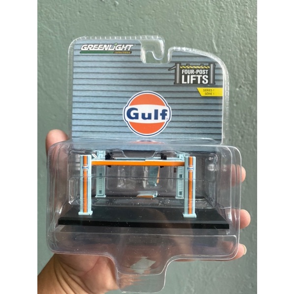 Greenlight - Gulf Lifts - Xe mô hình tỉ lệ 1/64