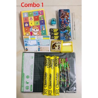 Combo đồ dùng học tập cho bé