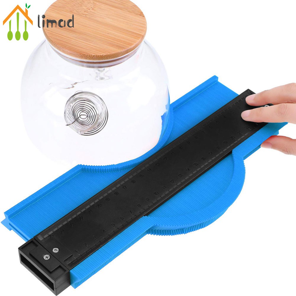 【COD】# limad Contour Gauge 12/25cm Irregular Profile Gauge Ruler for Accurate Measurement