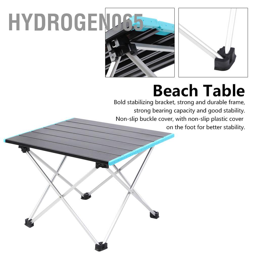 Bàn cắm trại gấp nhỏ Có thể mang đi Bãi biển để nấu ăn dã ngoại ngoài trời Du lịch ba lô RV  Hydrogen065