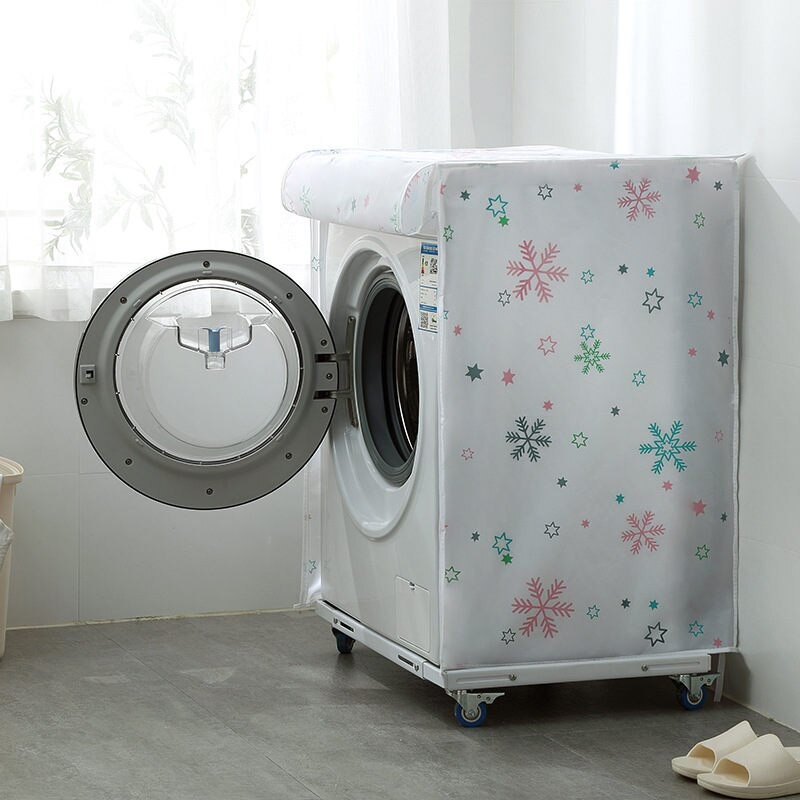 Vỏ Bọc Máy Giặt, Áo Trùm Máy Giặt Chống Thấm Nước Chất liệu PEVA Cao Cấp Cho Máy Giặt Cửa Trên/Cửa Ngang (BMG03)
