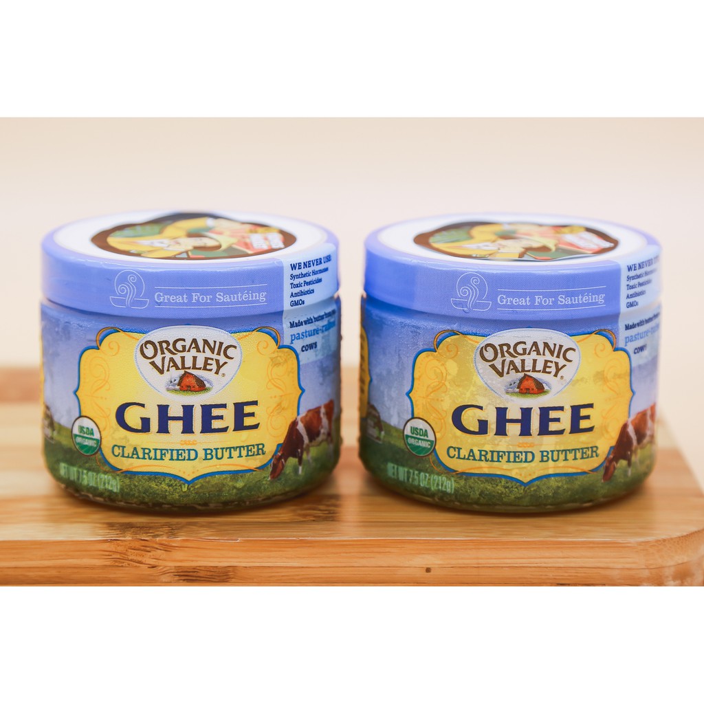 BƠ HỮU CƠ GHEE ORGANIC VALLEY 212G