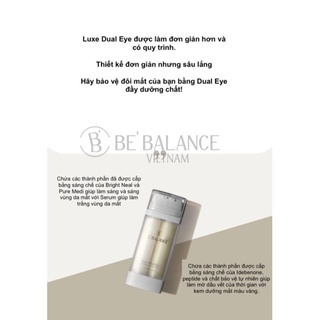 Kem Mắt Be'Balance Luxe Dual Eyes 30ml