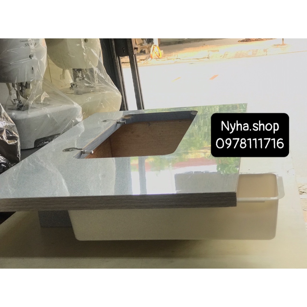 ĐẾ GỖ MÁY MAY CON BƯỚM CÓ NGĂN KÉO