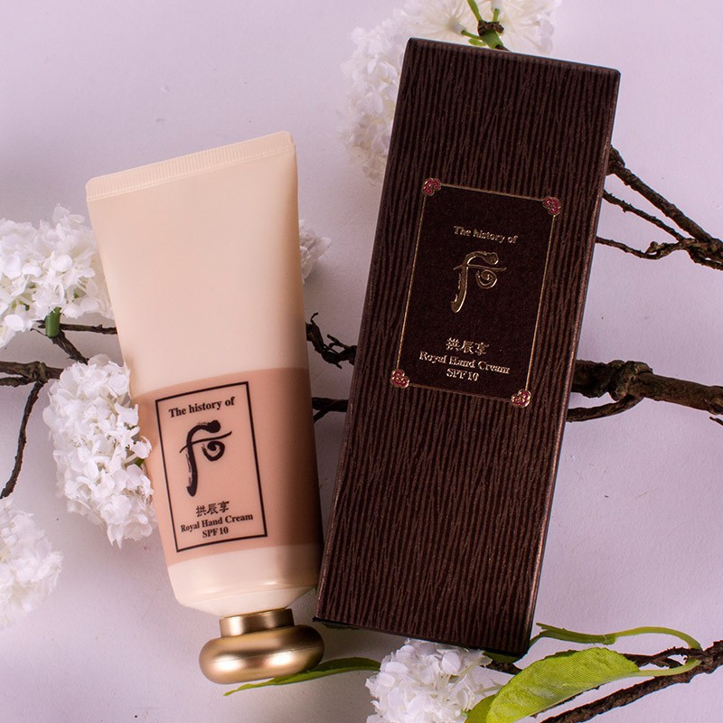 Kem Dưỡng Chăm Sóc Da Tay The History Of Whoo Royal Hand Cream SPF10