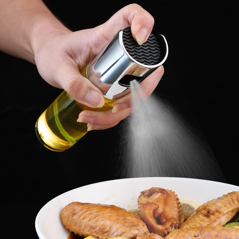 Bình xịt dầu ăn phun sương cho nồi chiên không dầu, nướng BBQ tiện dụng