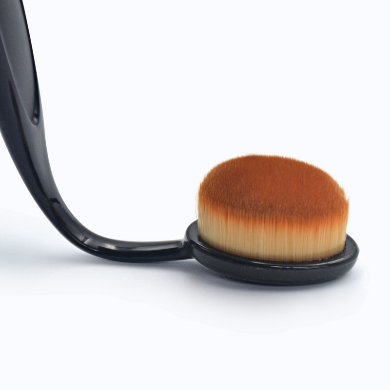 Cọ trang điểm kem nền màu đen 4 kiểu không tốn phấn có thể bẻ cong tiện lợi hợp vệ sinh