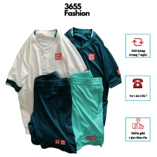 Bộ Thể Thao Nam / Bộ Quần Áo Nam/ Bộ Hè Nam Tennis cao cấp không cổ, thoáng mát