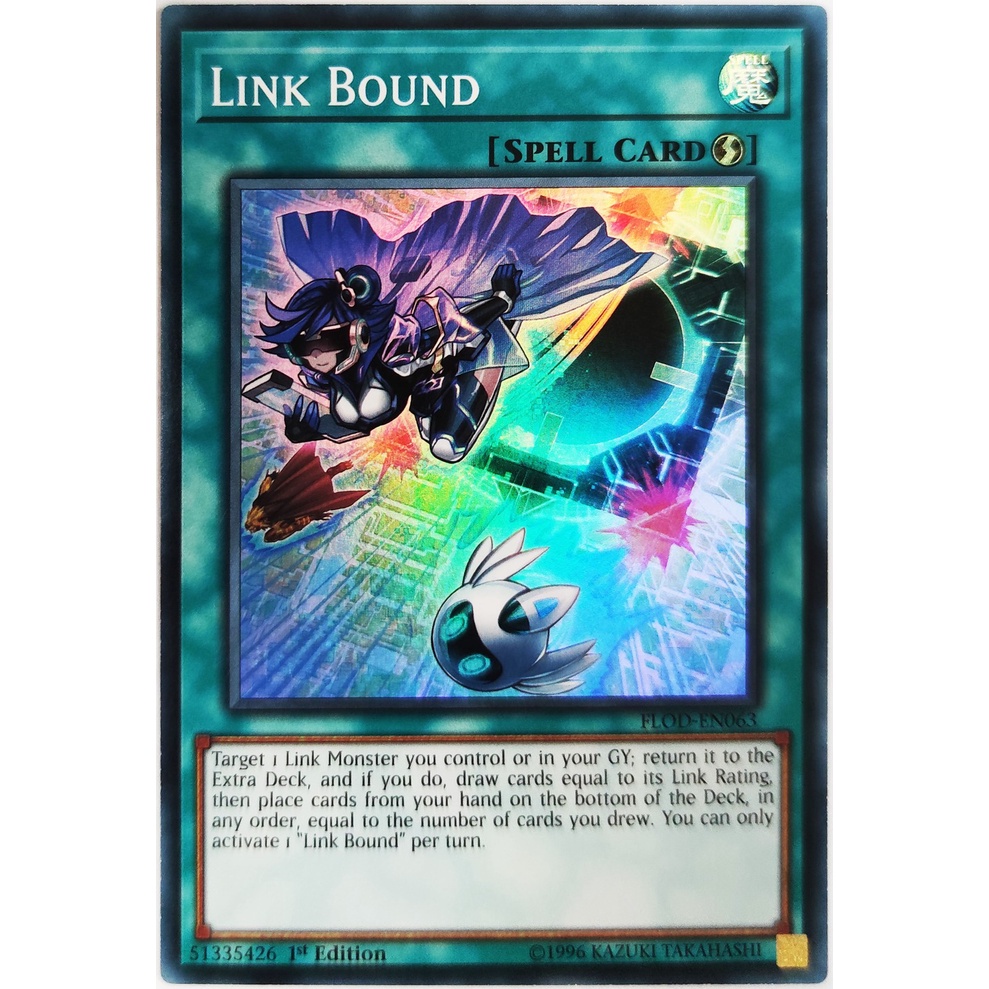 [Thẻ Yugioh] Link Bound |EN| Super Rare