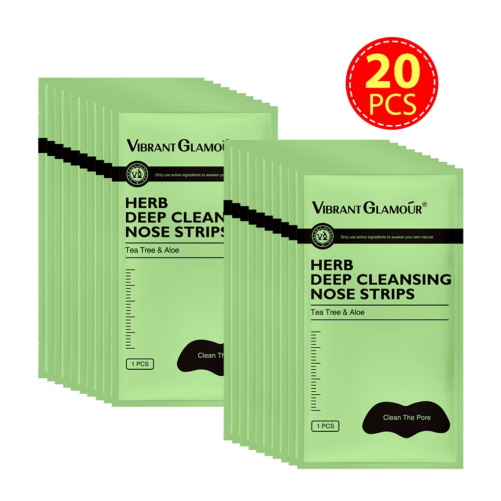 Set 20 mặt nạ VIBRANT GLAMOUR làm sạch mụn đầu đen thu nhỏ lỗ chân lông