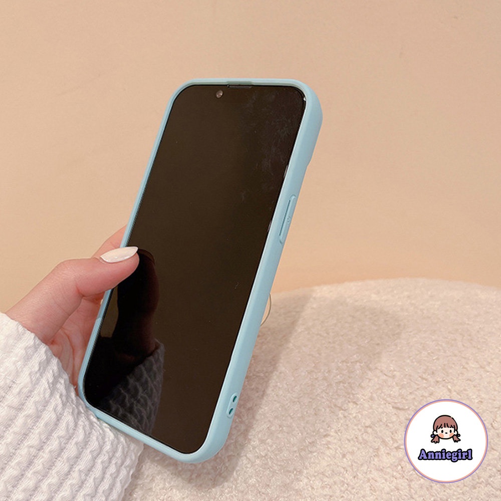 Ốp Điện Thoại Silicon Dẻo Bóng Có Giá Đỡ Hình Hoa Hướng Dương Cho IPhone 7Plus 8Plus X XS XR 14 13 12 11 Pro Max