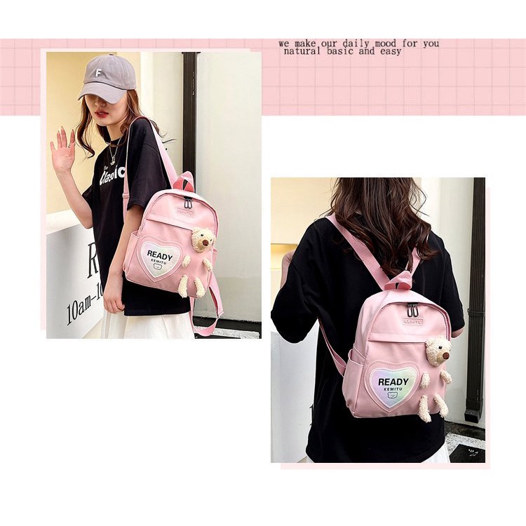 Ba Lô Đi Học Họa Tiết Hoạt Hình Xinh Xắn Dành Cho Bé