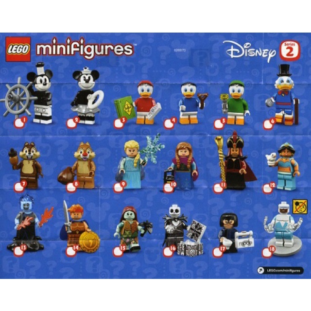 Đồ chơi lắp ráp Lego 71024 mô hình nhân vật minifigures series Disney 2