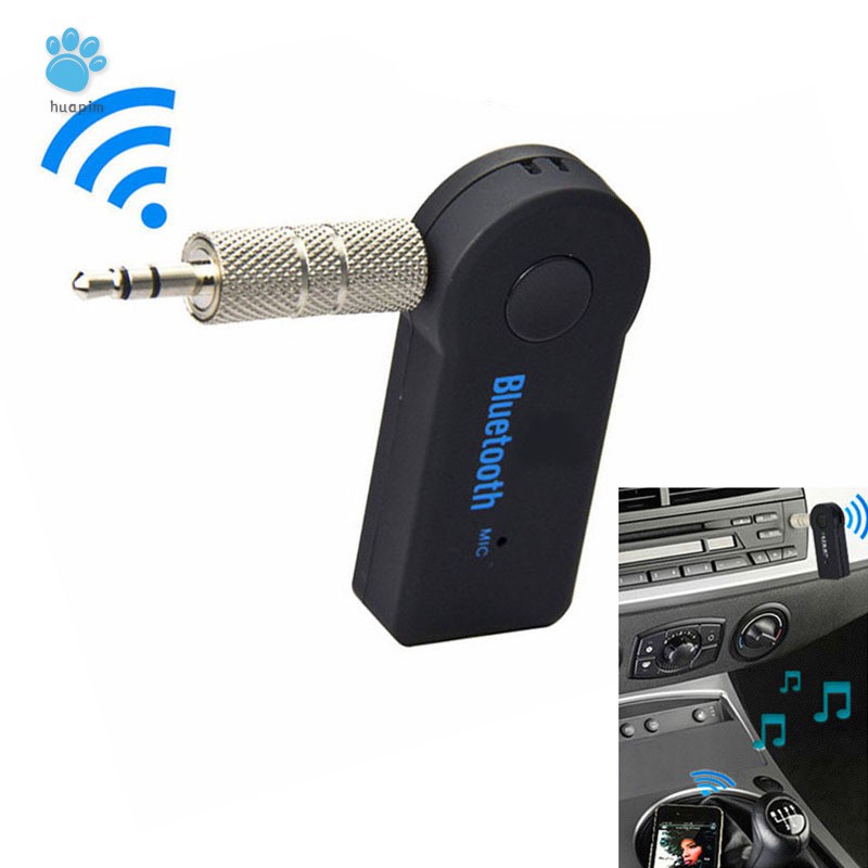 Thiết Bị Nhận Âm Thanh Bluetooth Không Dây 3.5mm 2.4ghz Aux Cho Xe Hơi