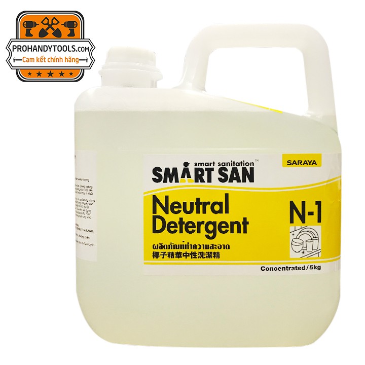 Dung Dịch Rửa Rau Củ Quả Smar tSan Neutral Detergent N-1