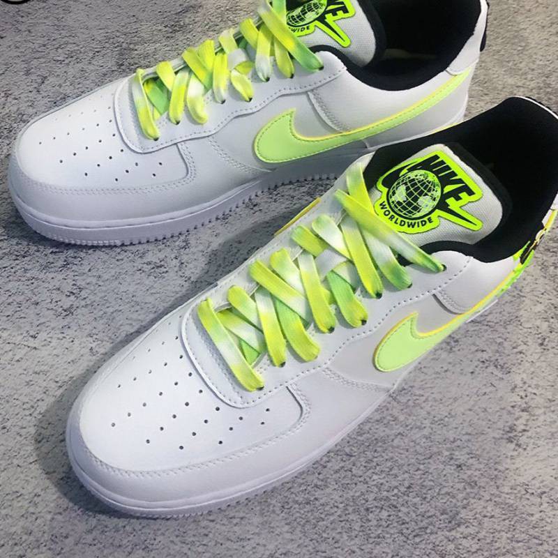 Dây Giày Co Giãn Màu Gradient, Dây giày Thể Thao Nhiều Màu