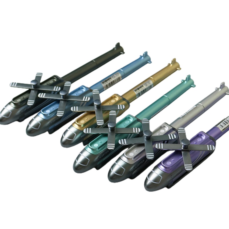 Goo Bút Mực Gel Ngòi 0 5mm Hình Máy Bay Trực Thăng Sáng Tạo