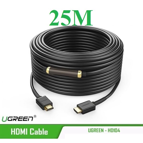 Cáp HDMI dài 25M cao cấp hỗ trợ Ethernet + 1080p@60hz HDMI chính hãng Ugreen 10113