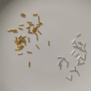100gr hạt cườm khúc (ống trúc)