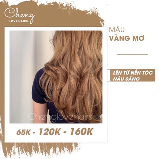 Thuốc nhuộm tóc màu VÀNG MƠ