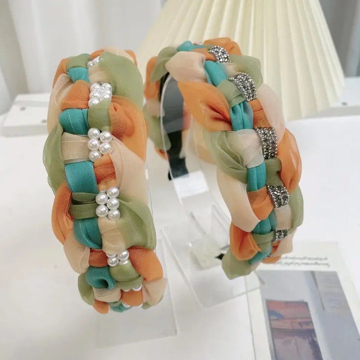 Băng Đô Nhiều Màu Sắc Thời Trang Mùa Hè Giản Dị Dành Cho Nữ