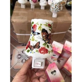 ĐÈN NGỦ XÔNG TINH DẦU GỐM