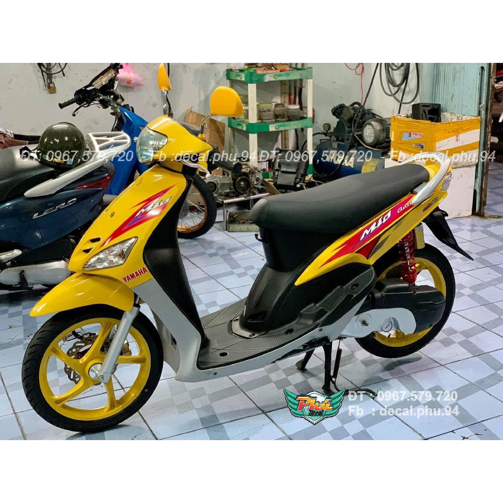 Tem rời Mio vàng đỏ (J)