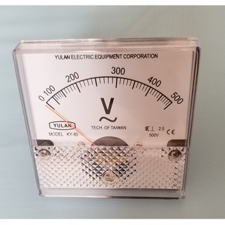 Đồng hồ đo Volt (Volt kế)- KY80-500V