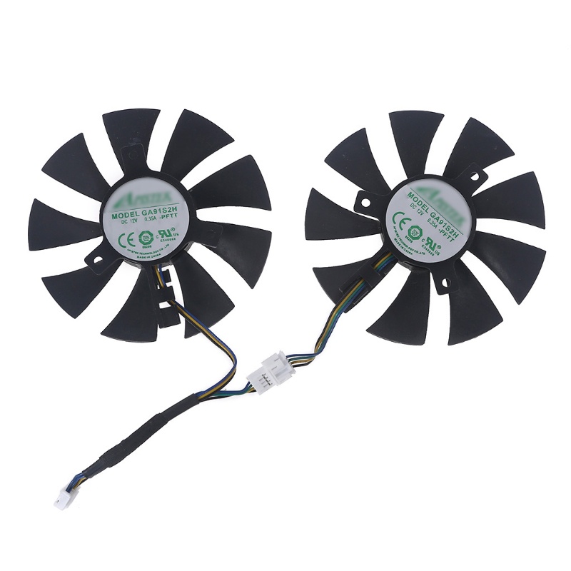 Quạt Tản Nhiệt 87mm / 3.43in 4pin 12v 0.35a Ga91S2H Vga Cho Gtx960 1070 Bore 40mm | BigBuy360 - bigbuy360.vn