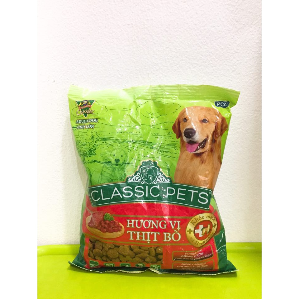 ĐỒ ĂN THÚ CƯNG - CLASSIC PETS 400G - DÀNH CHO CHÓ TRƯỞNG THÀNH