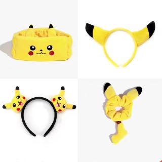 🦄🦄Băng đô cài tóc hình thẻ Pikachu thiết kế đơn giản dễ thương