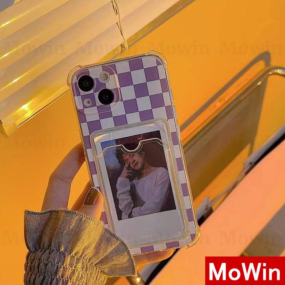 Ốp điện thoại silicon trong suốt đựng thẻ thích hợp cho iPhone 13 Pro Max 12 Pro Max 11 Pro Max 7 Plus XR XS MAX