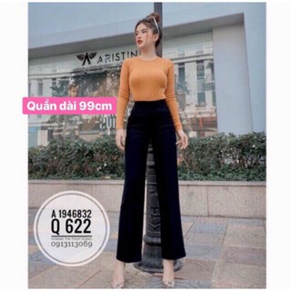 quần fom dài ống suông