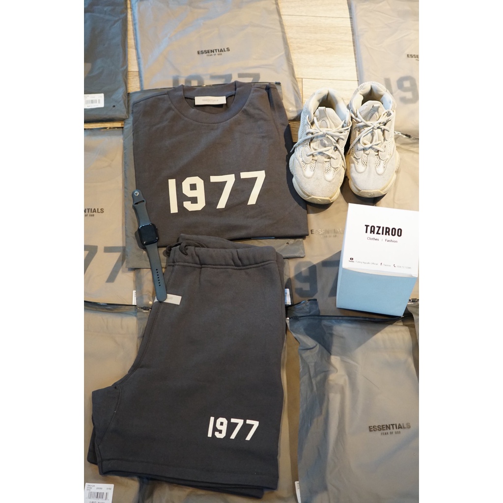 📷 - Áo thun Essentials Fog 1977 ss22 - Essentials 1977 Fog tee ss22