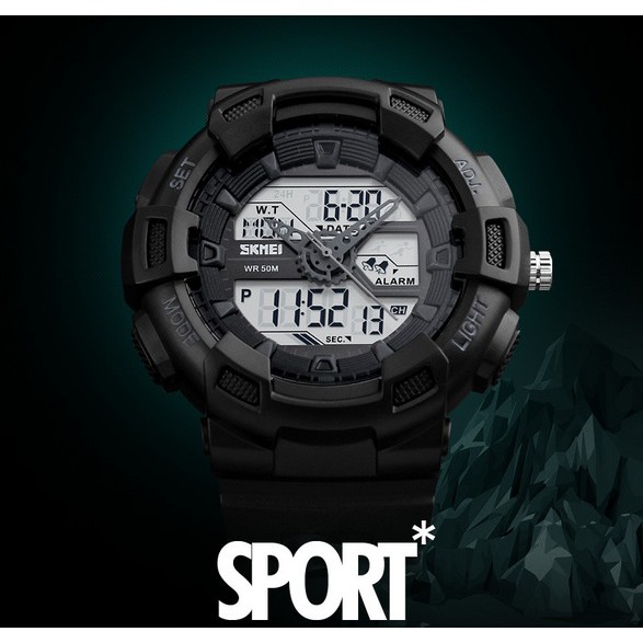 Đồng hồ nam thể thao đa chức năng Skmei 1189 | BigBuy360 - bigbuy360.vn