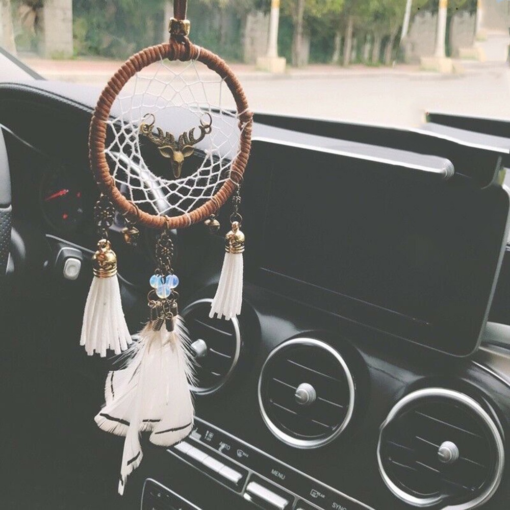 Lưới bắt giấc mơ treo trang trí xe hơi