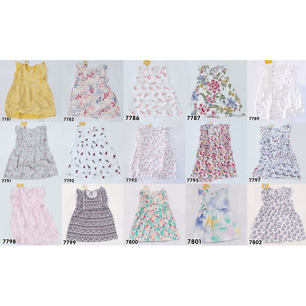 ĐẦM CÁNH TIÊN MÙA HÈ BÉ GÁI CÓ SIZE TỪ 9KG - 22KG