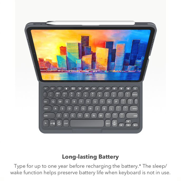 Ốp lưng kèm bàn phím ZAGG Pro Keys iPad 10.2 inch - 103407134