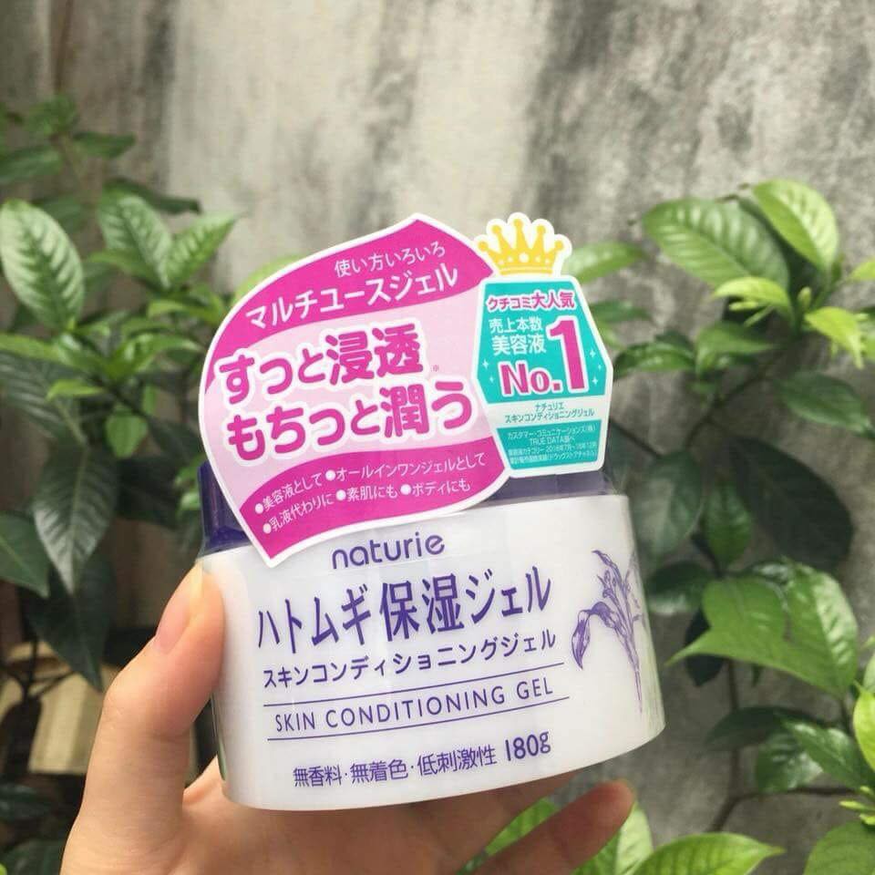 Kem dưỡng dạng Gel Naturie Hatomugi Skin Conditioning